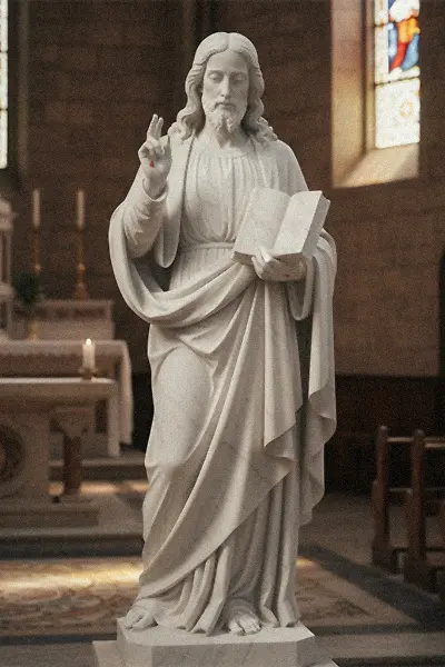 Western Religious Statues Collection