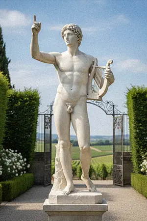 custom marbel apollo statues