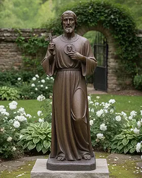 St Jude Thaddeus statue patron of impossible causes