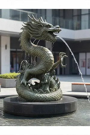 Bronze Fountain Statues Collection