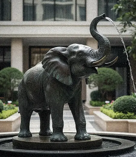Bronze Fountain Statues Collection