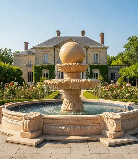 Rolling Sphere Fountains Collection
