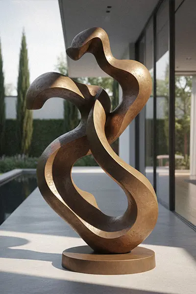 Bronze Abstract Art Collection