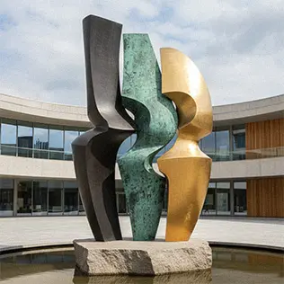Bronze Abstract Art Collection