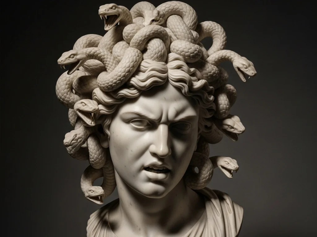 Marble bust sculpture displayed on classical plinth pedestal in luxury interior