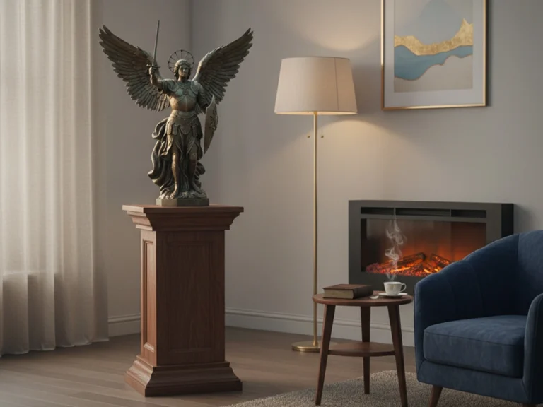 st michael statue for home interior