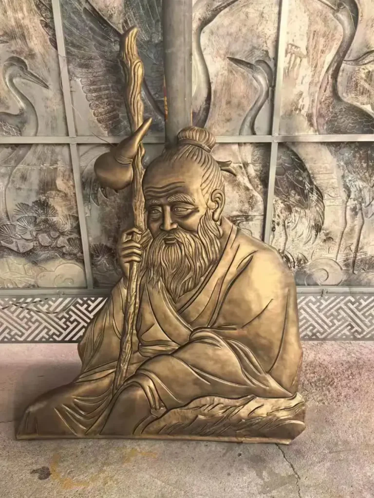 The finished bespoke copper relief sculpture showcasing exquisite material textures and a warm natural patina. Commissioning such high-end custom metal fabrication guarantees an enduring, personalized artwork that transcends mere decoration to become an integrated architectural asset for luxury estates.