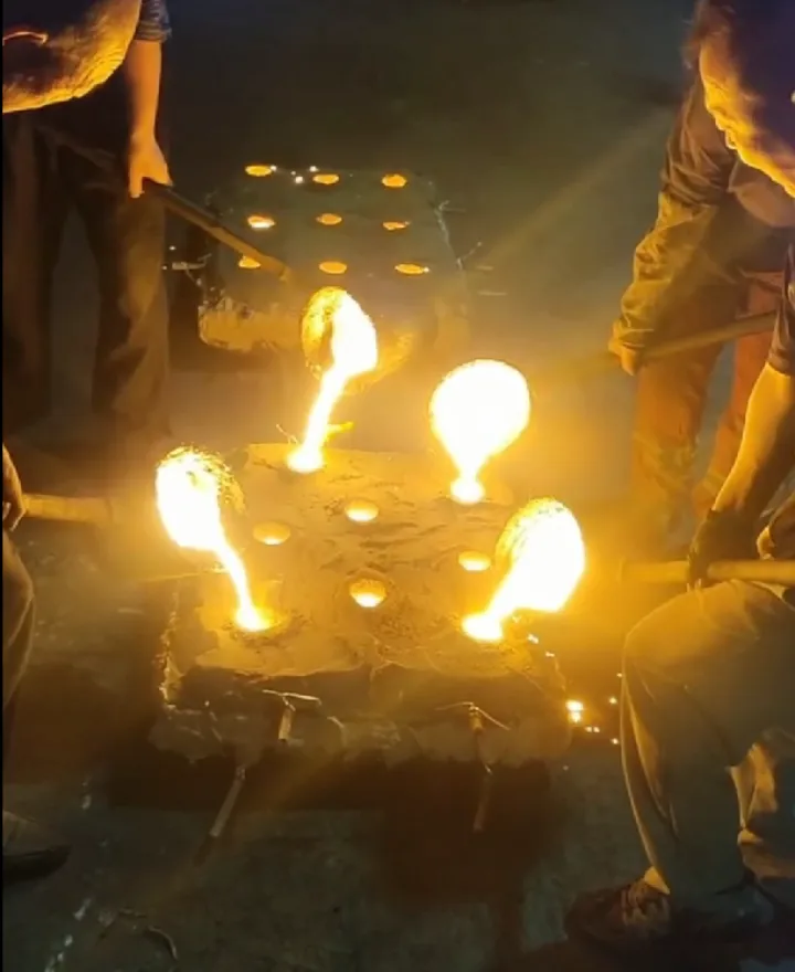 museum standard 85 percent copper bronze casting
