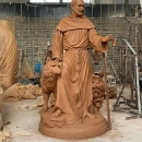 Clay model created during the custom sculpture design process