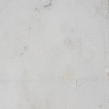 Natural white marble stone material with subtle veining for custom sculpture carving